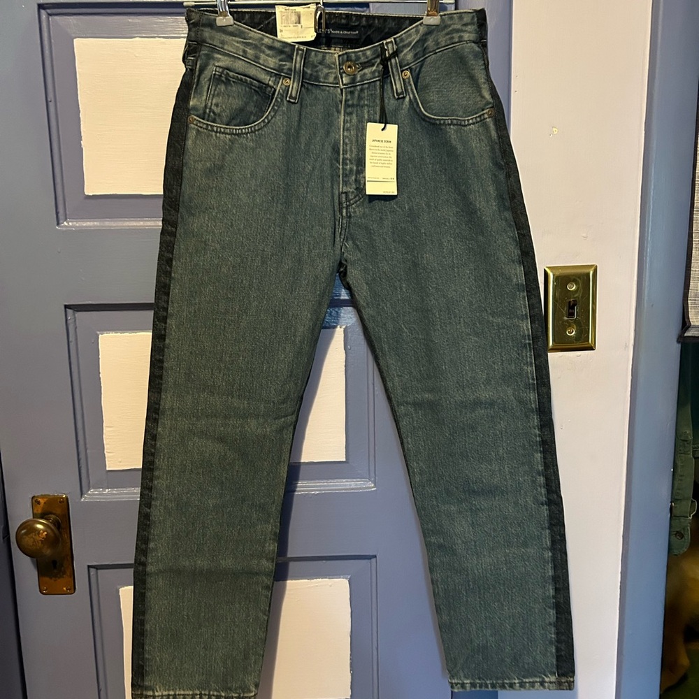 Levi’s Japanese Denim slim crop jeans size 27